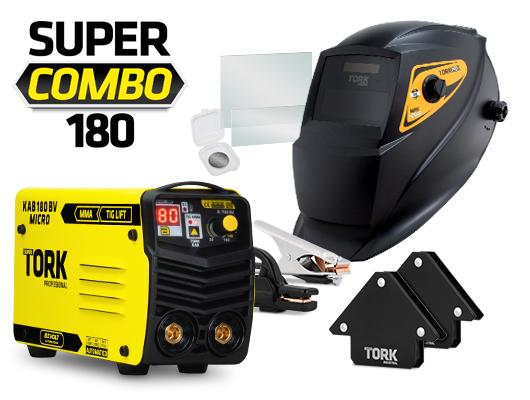 INVERSOR 2 EM 1 – 180 amperes tig-lift + mma