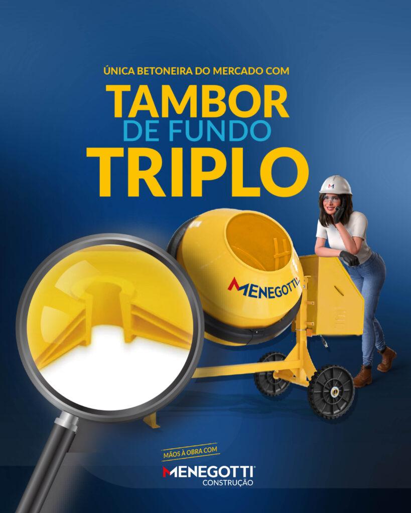 BETONEIRA MENEGOTTI 400LT