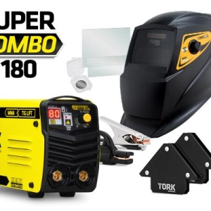 INVERSOR 2 EM 1 – 180 amperes tig-lift + mma